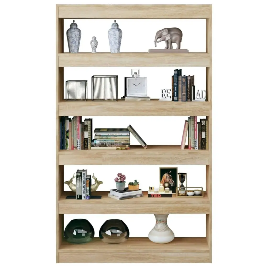 Book Cabinet/Room Divider Sonoma Oak 100x30x166 cm 811766