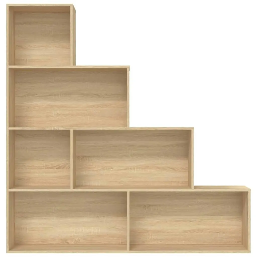 Book Cabinet/Room Divider Sonoma Oak 155x24x160 cm Engineered Wood 800660