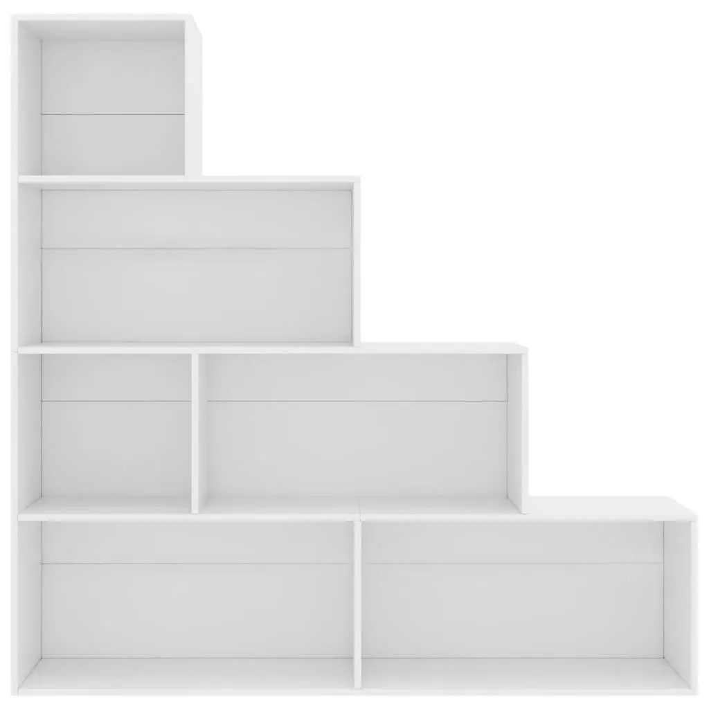 Book Cabinet/Room Divider White 155x24x160 cm Engineered Wood 800657