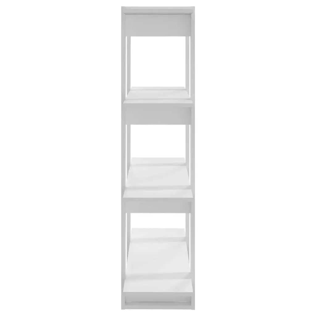 Book Cabinet/Room Divider White 100x30x123.5 cm 811538