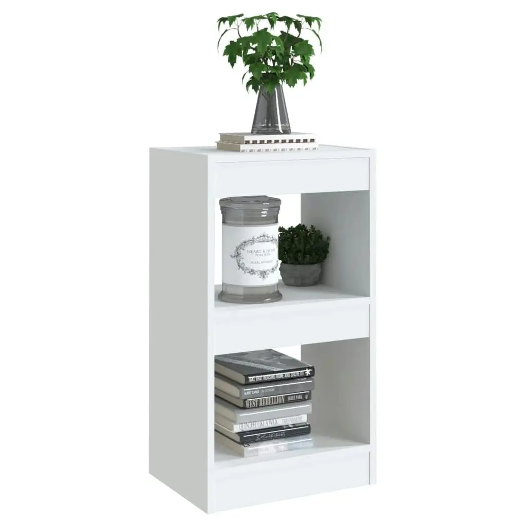 Book Cabinet/Room Divider White 40x30x72 cm 811601