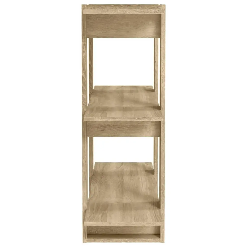 Book Cabinet/Room Divider Sonoma Oak 80x30x87cm 811586