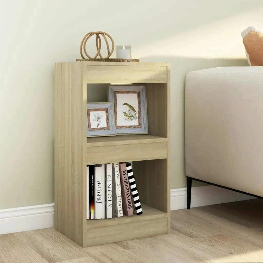 Book Cabinet/Room Divider Sonoma Oak 40x30x72 cm 811604