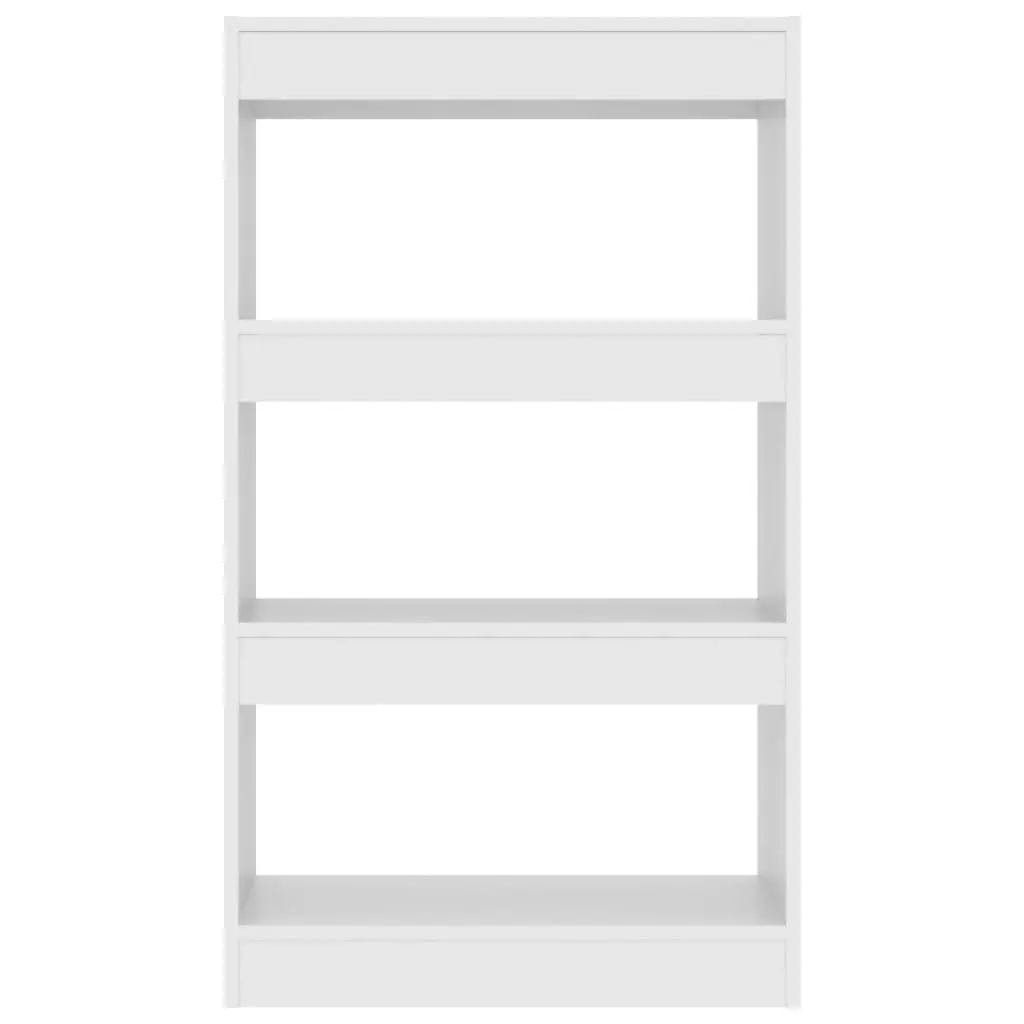 Book Cabinet/Room Divider White 60x30x103 cm Engineered Wood 811655