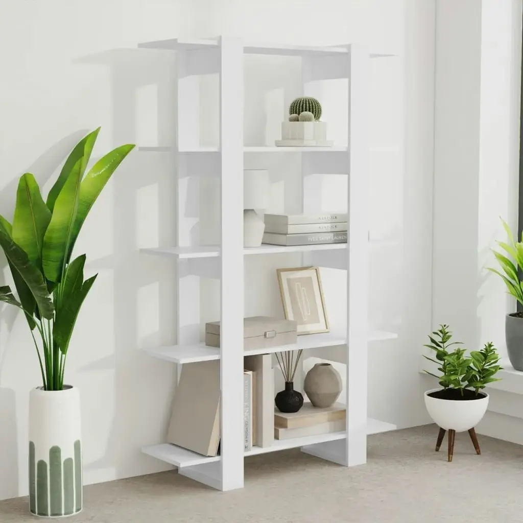 Book Cabinet/Room Divider White 100x30x160 cm 811529