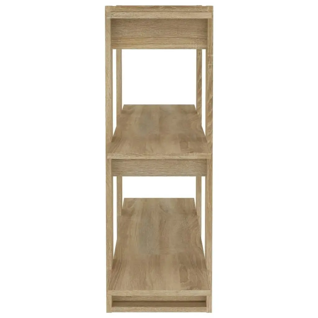 Book Cabinet/Room Divider Sonoma Oak 100x30x87 cm 811550