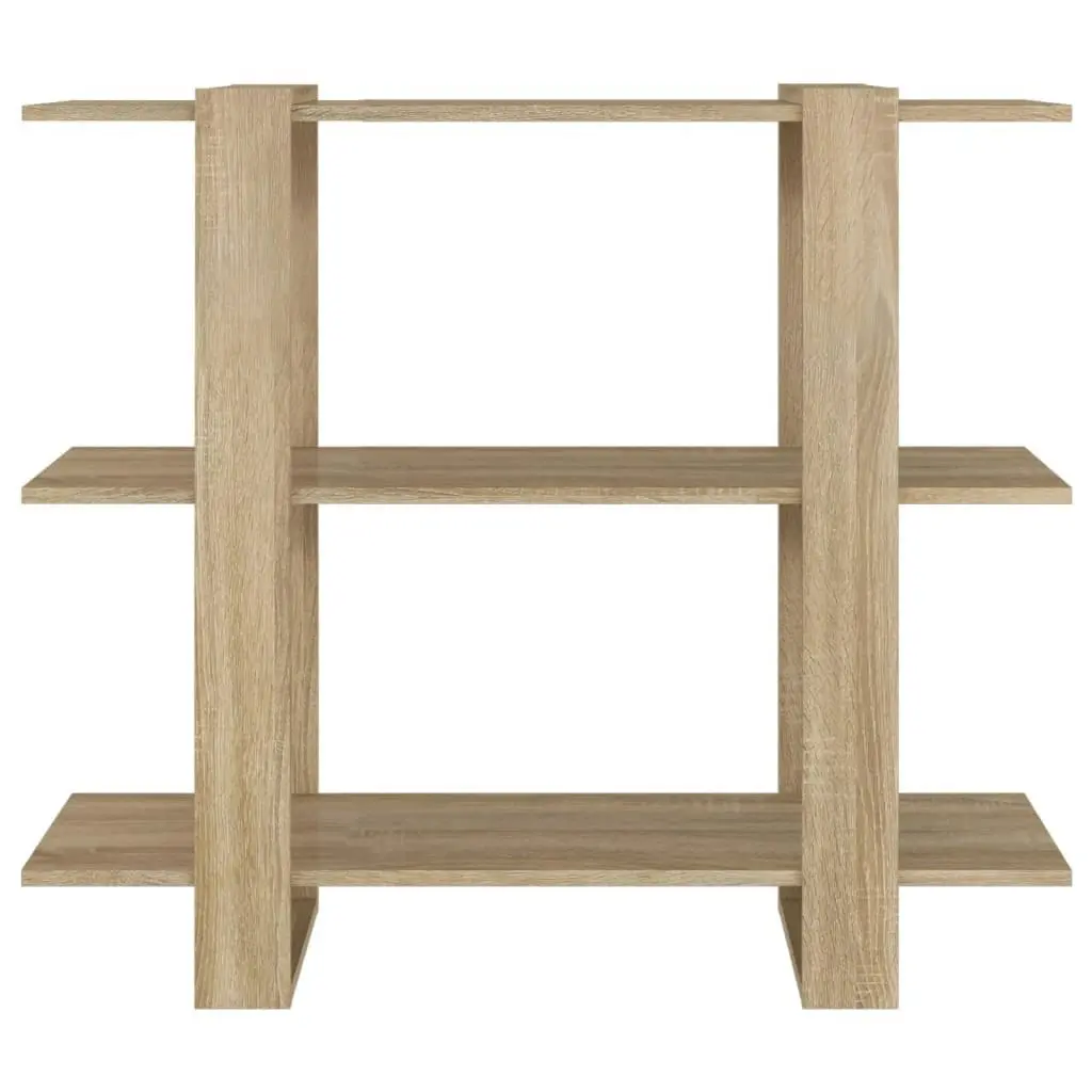 Book Cabinet/Room Divider Sonoma Oak 100x30x87 cm 811550