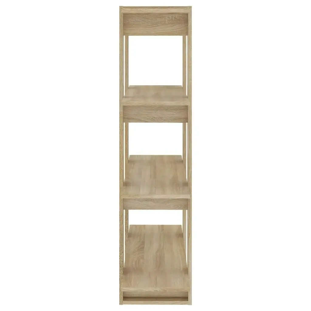 Book Cabinet/Room Divider Sonoma Oak 100x30x123.5 cm 811541