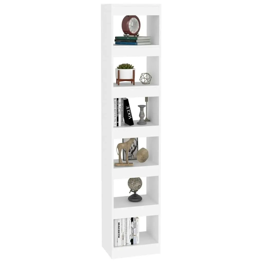 Book Cabinet/Room Divider White 40x30x198 cm 811637