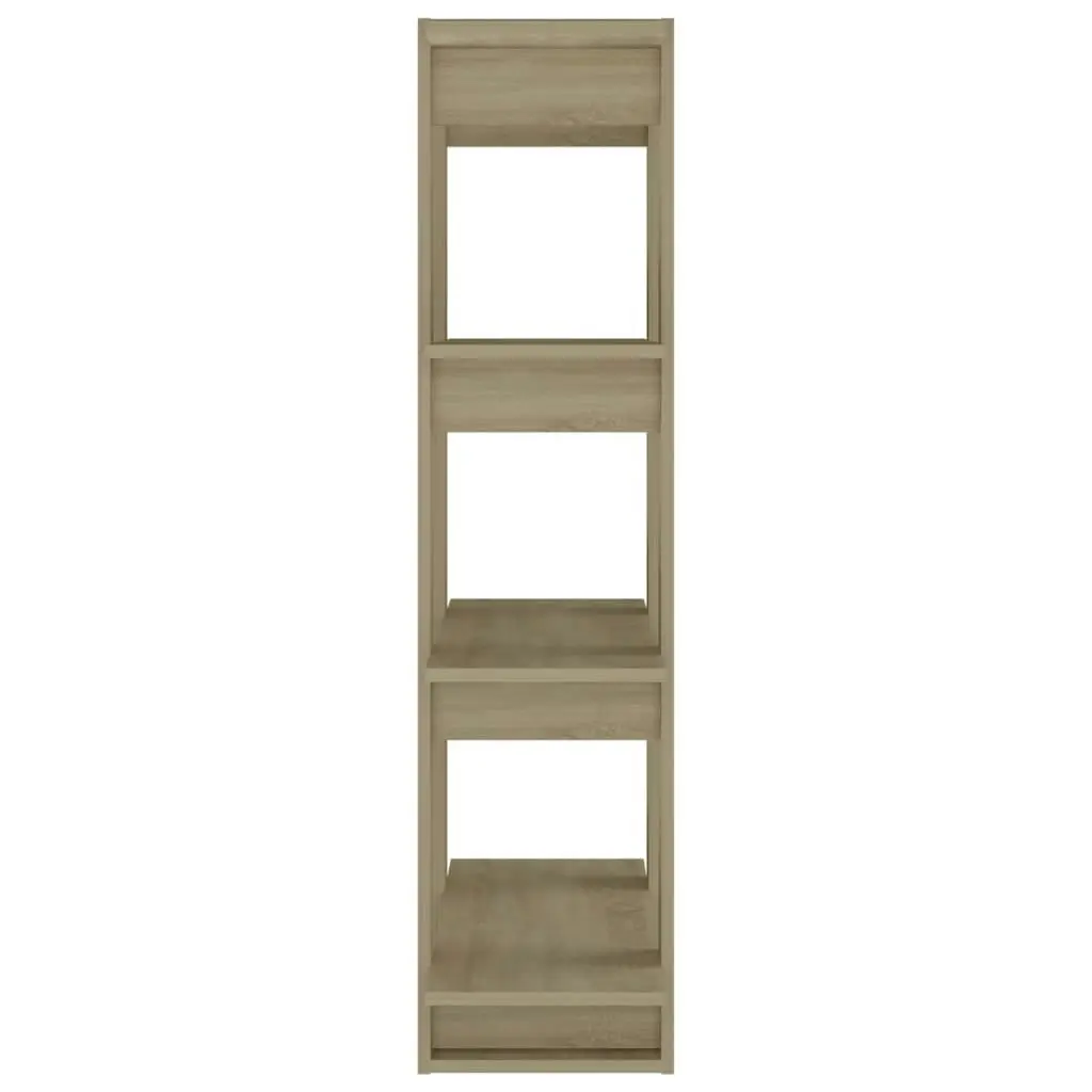 Book Cabinet/Room Divider Sonoma Oak 80x30x123.5 cm 811577