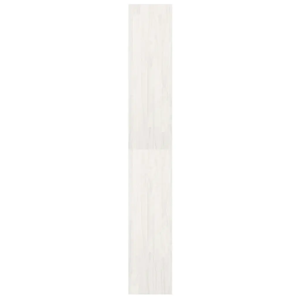 Book Cabinet/Room Divider White 40x30x199 cm Solid Pinewood 808154