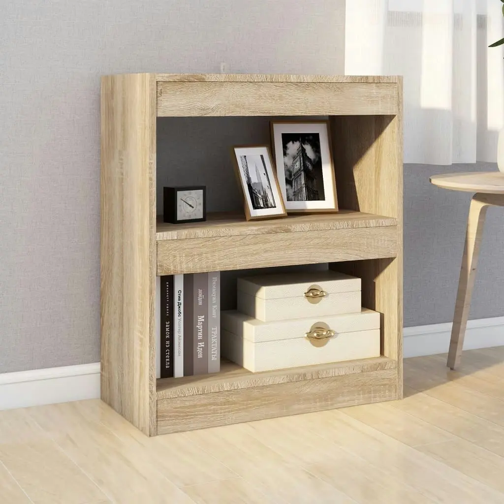 Book Cabinet/Room Divider Sonoma Oak 60x30x72 cm 811649