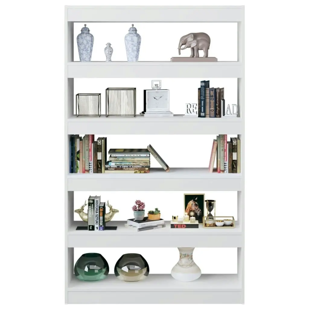 Book Cabinet/Room Divider White 100x30x166 cm 811763