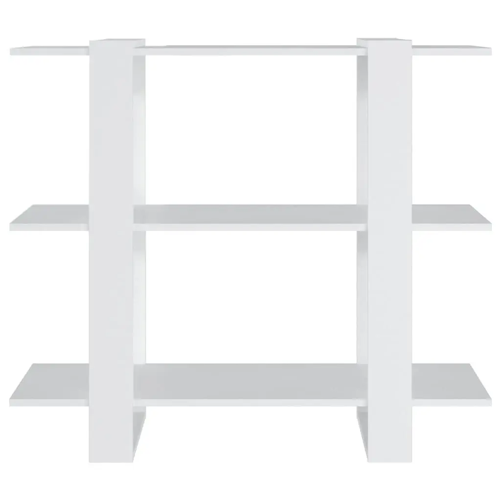 Book Cabinet/Room Divider White 100x30x87 cm 811547