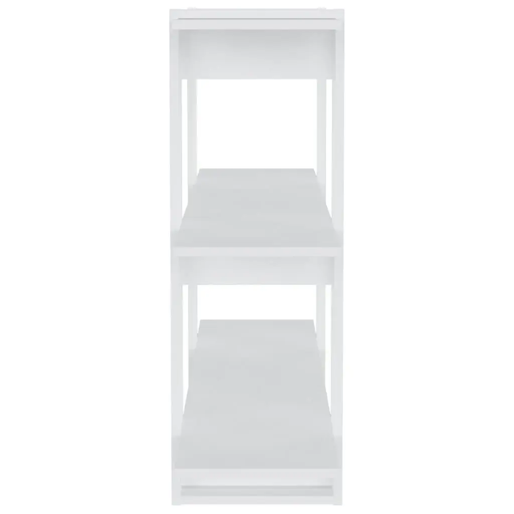 Book Cabinet/Room Divider White 100x30x87 cm 811547