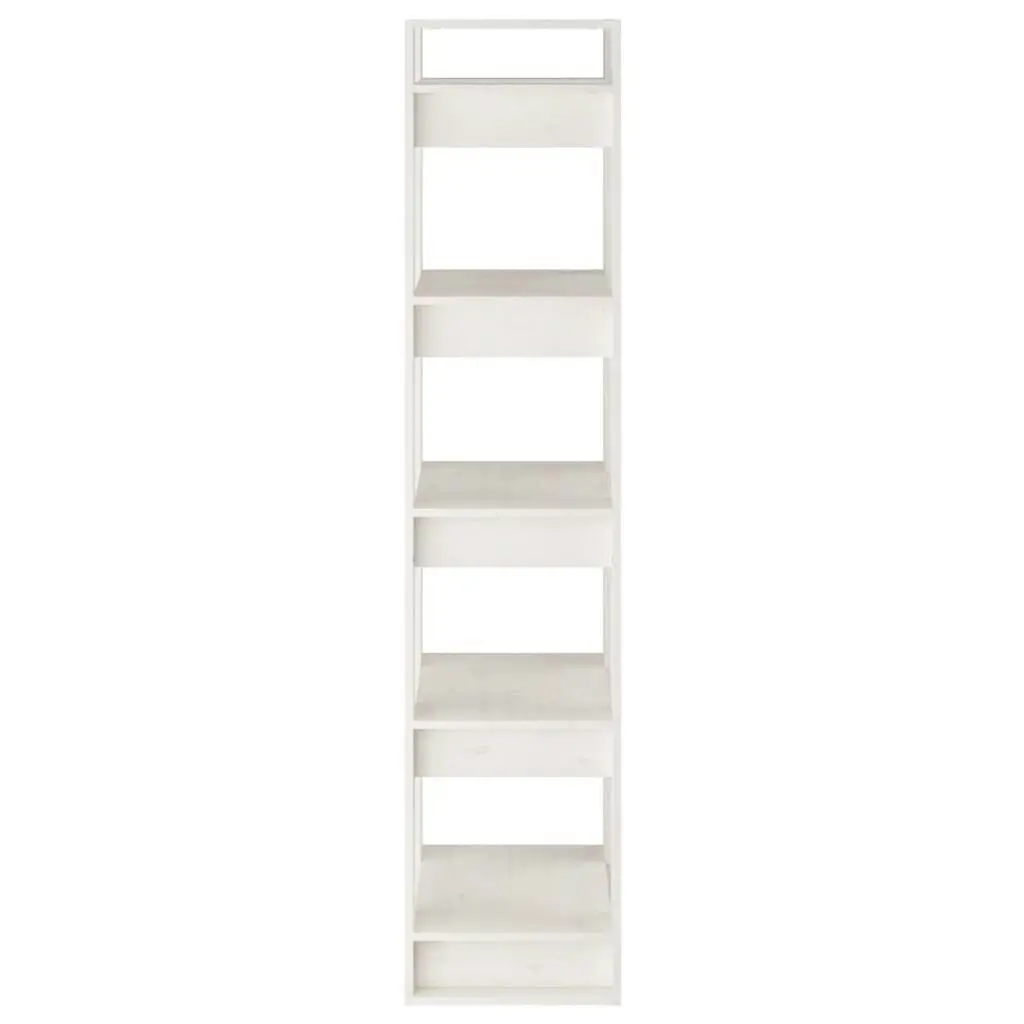 Book Cabinet/Room Divider White 41x35x160 cm Solid Wood Pine 813870