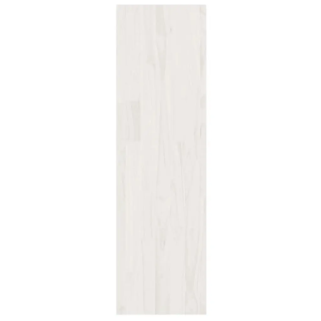 Book Cabinet/Room Divider White 40x30x103.5 cm Solid Pinewood 808139