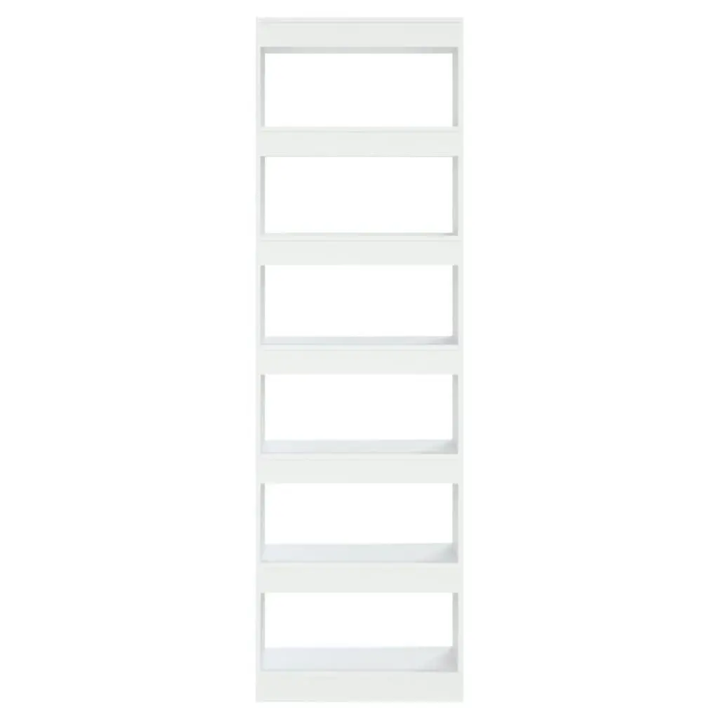 Book Cabinet/Room Divider White 60x30x198 cm 811682