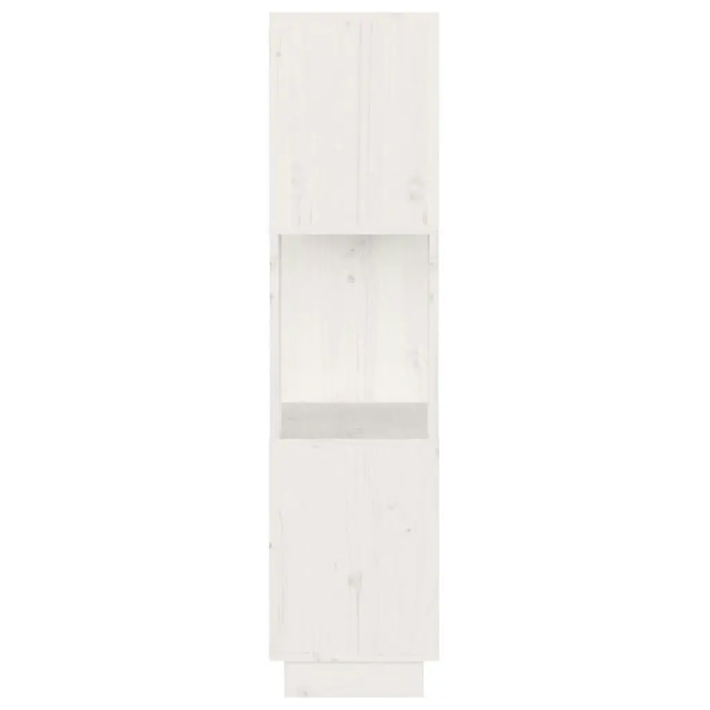 Book Cabinet/Room Divider White 51x25x101 cm Solid Wood Pine 814035