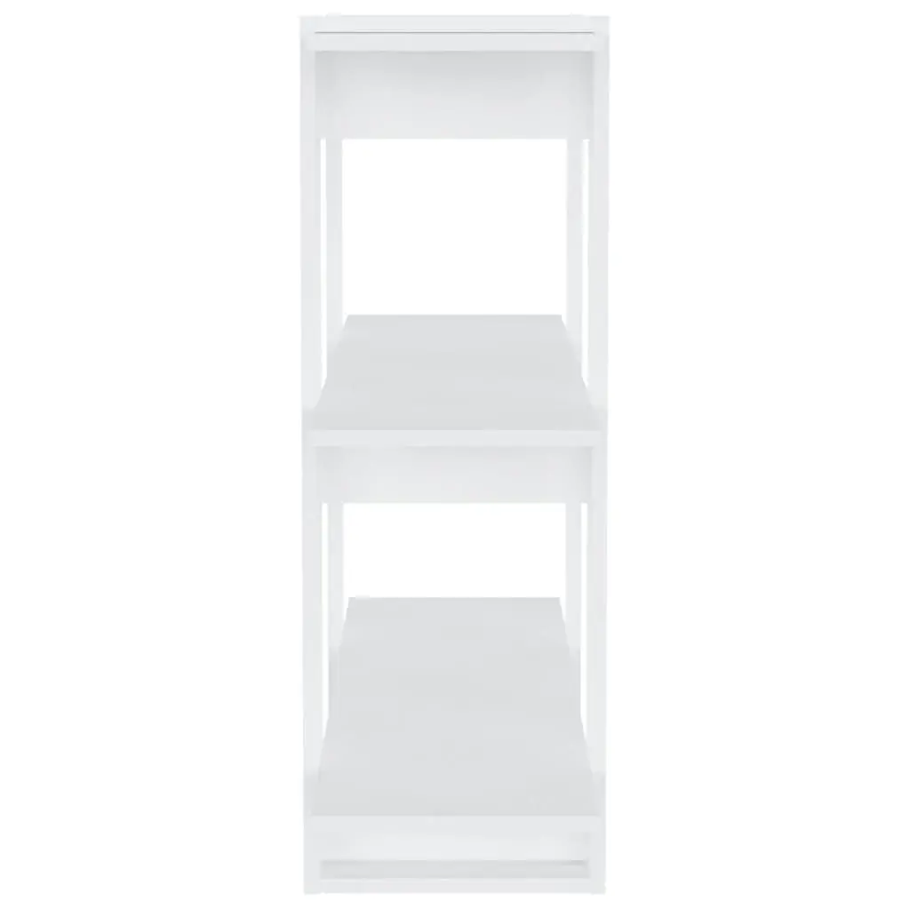 Book Cabinet/Room Divider White 80x30x87 cm 811583