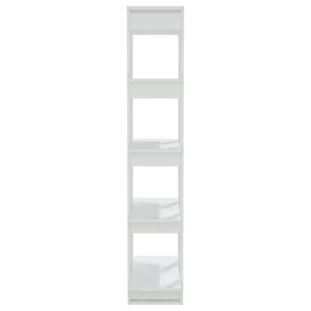 Book Cabinet/Room Divider White 80x30x160 cm Engineered Wood 811565