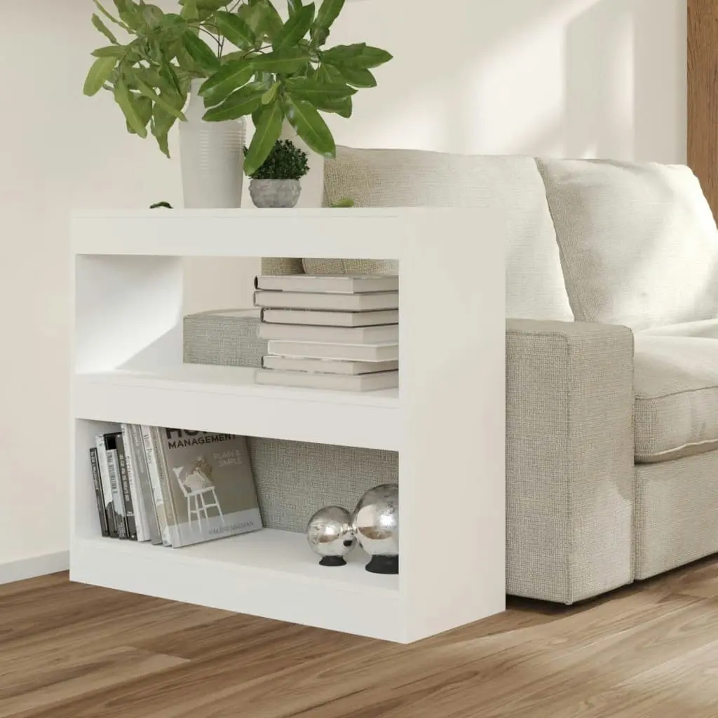 Book Cabinet/Room Divider White 80x30x72 cm 811691