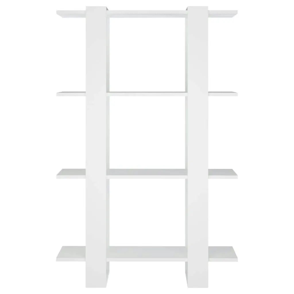 Book Cabinet/Room Divider White 80x30x123.5 cm 811574