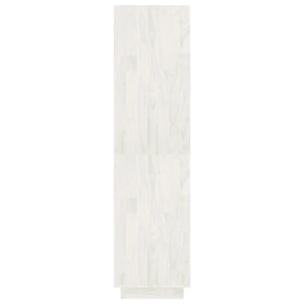 Book Cabinet/Room Divider White 80x35x135 cm Solid Pinewood 810890