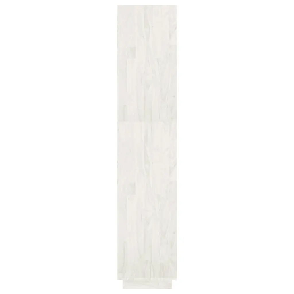 Book Cabinet/Room Divider White 60x35x167 cm Solid Pinewood 810875