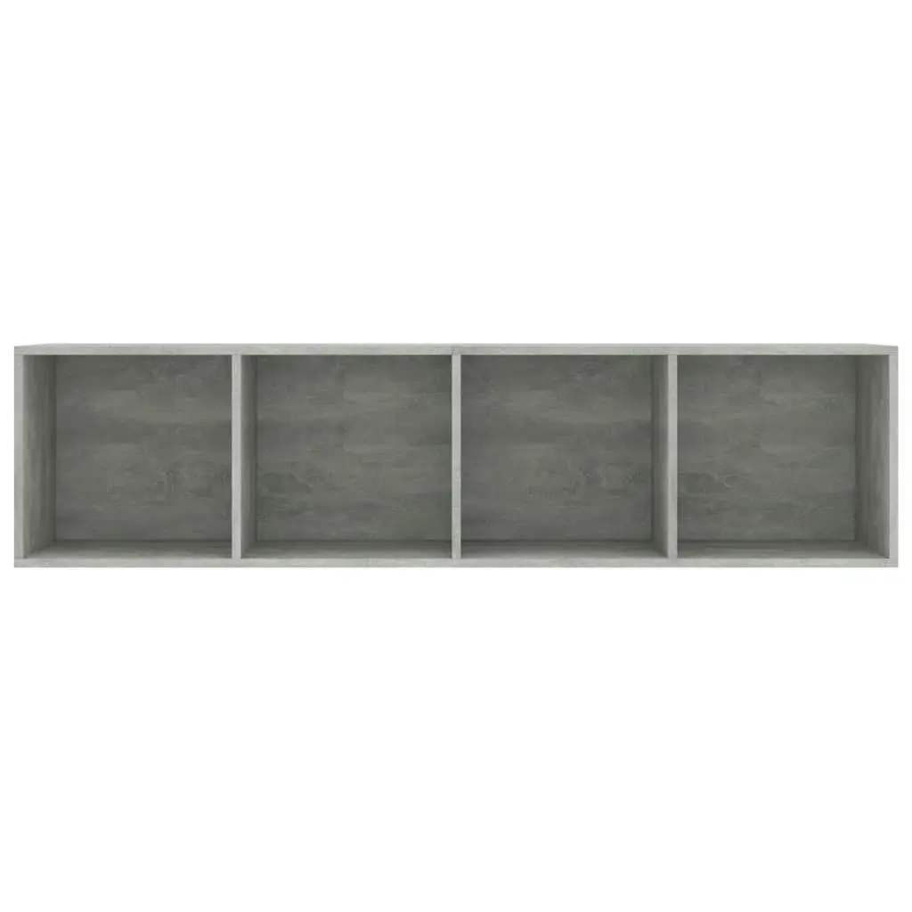 Book Cabinet/TV Cabinet Concrete Grey 143x30x36 cm 800265