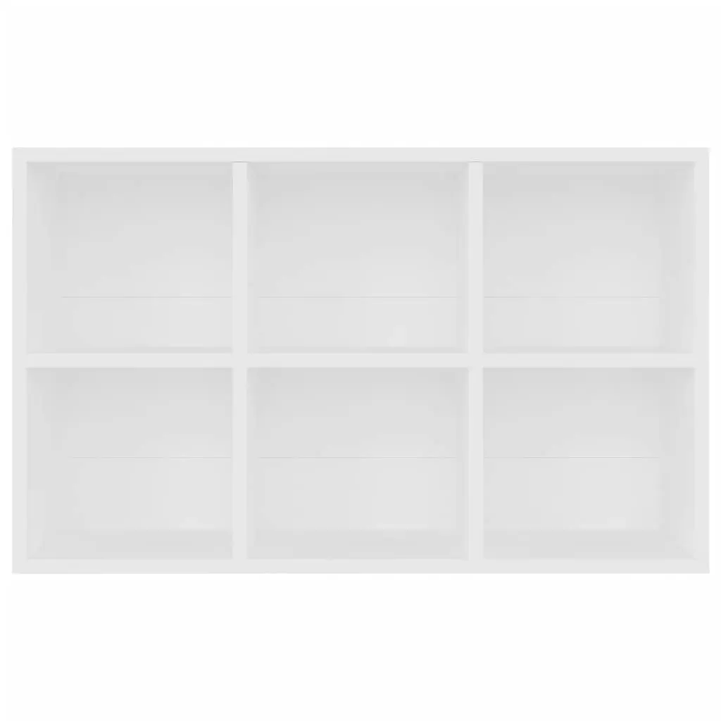 Book Cabinet/Sideboard White 66x30x98 cm Engineered Wood 800342