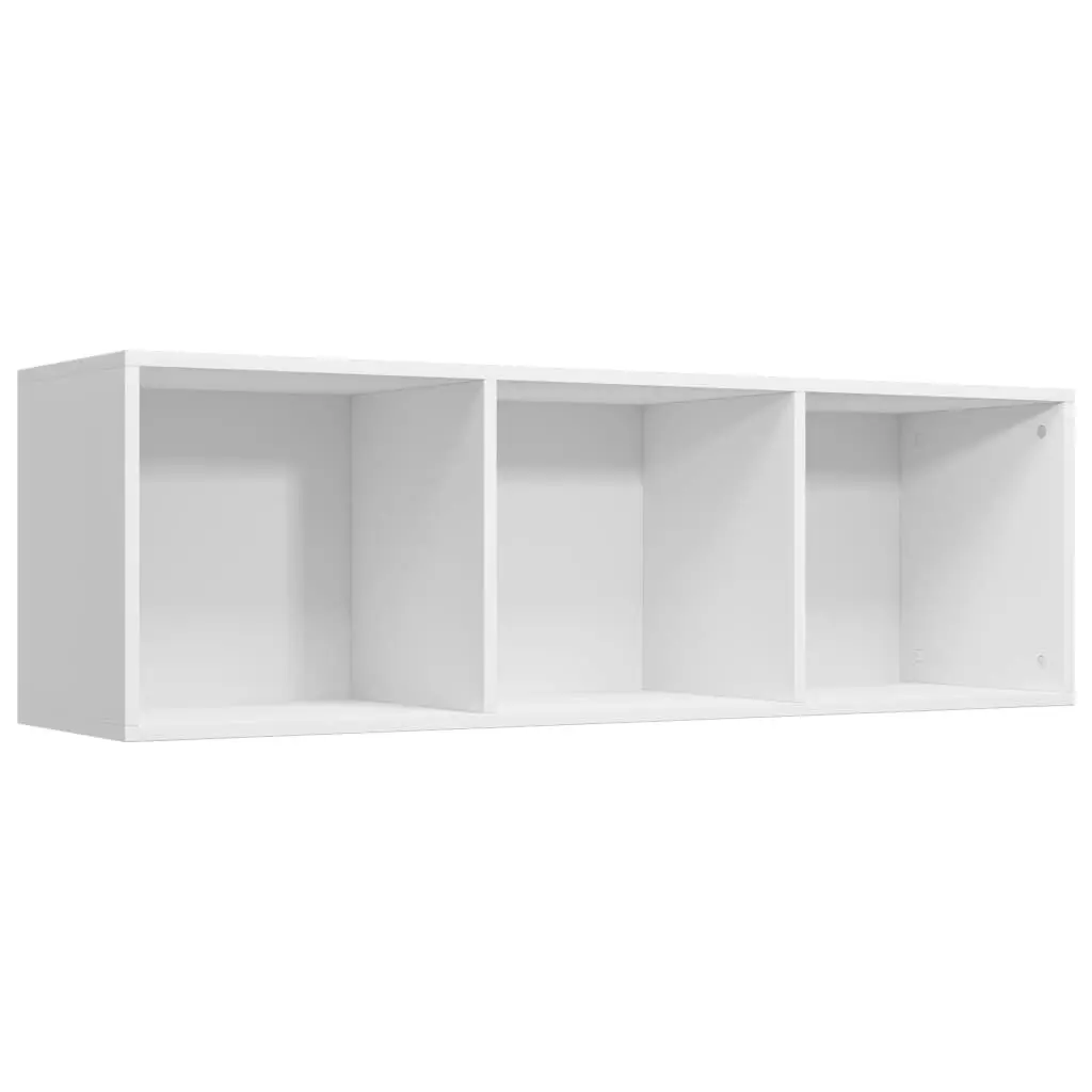 Book Cabinet/TV Cabinet White 36x30x114 cm Engineered Wood 800135