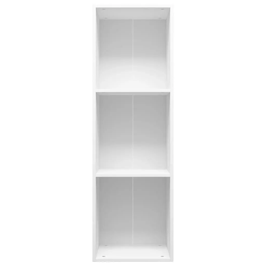 Book Cabinet/TV Cabinet White 36x30x114 cm Engineered Wood 800135