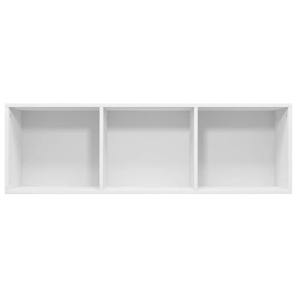 Book Cabinet/TV Cabinet White 36x30x114 cm Engineered Wood 800135