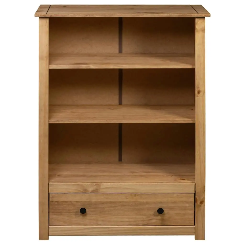 Bookcase 80x35x110 cm Solid Pine Wood Panama Range 282667