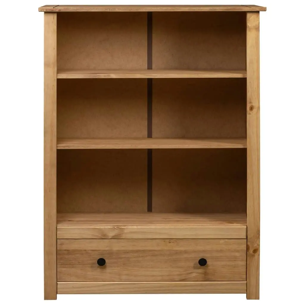 Bookcase 80x35x110 cm Solid Pine Wood Panama Range 282667