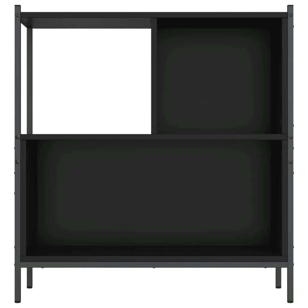 Bookcase Black 72x28x77.5 cm Engineered Wood 838878