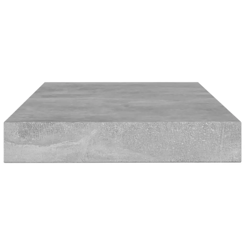 Bookshelf Boards 4 pcs Concrete Grey 100x10x1.5 cm Engineered Wood 805370