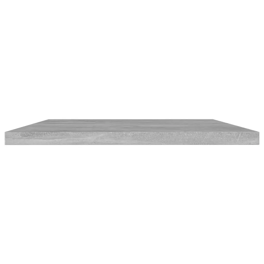 Bookshelf Boards 4 pcs Concrete Grey 60x20x1.5 cm Engineered Wood 805226