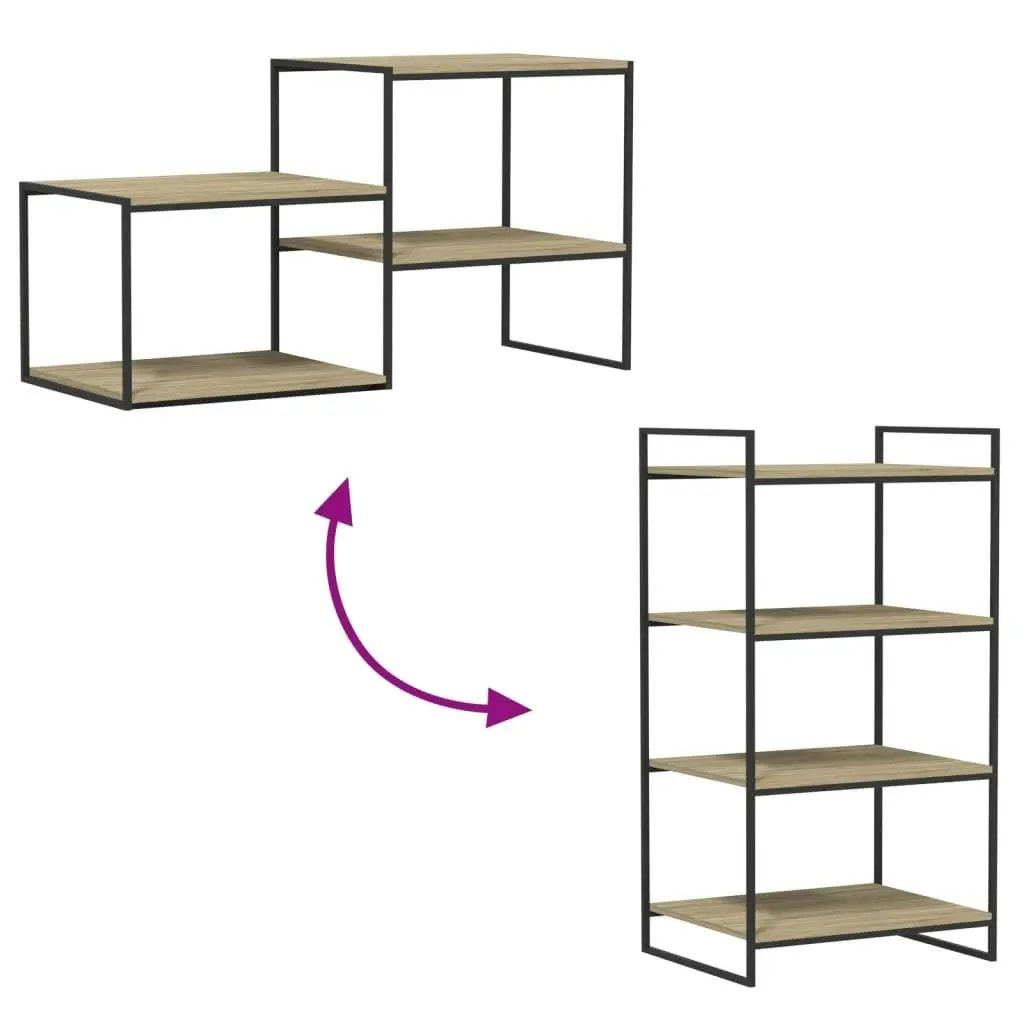 Bookshelf Boards 8 pcs Sonoma Oak 60x50x1.5 cm Engineered Wood 805273