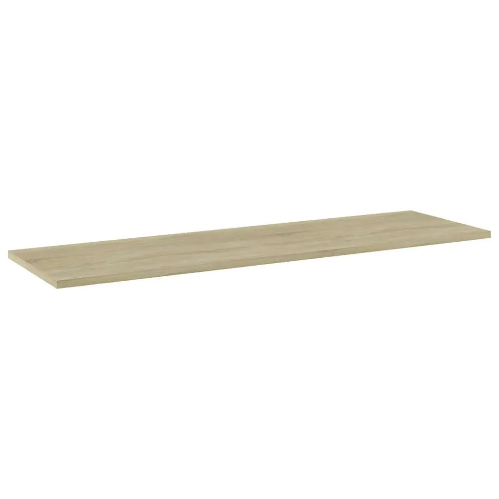 Bookshelf Boards 4 pcs Sonoma Oak 100x30x1.5 cm Engineered Wood 805400