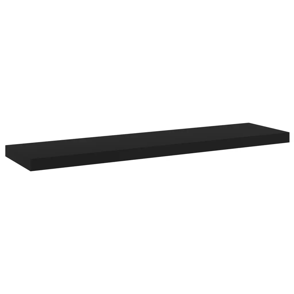 Bookshelf Boards 8 pcs Black 40x10x1.5 cm Engineered Wood 805125