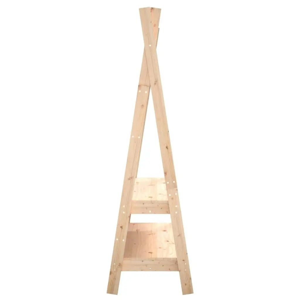 Clothes Rack 100x45.5x150 cm Solid Wood Pine 824988