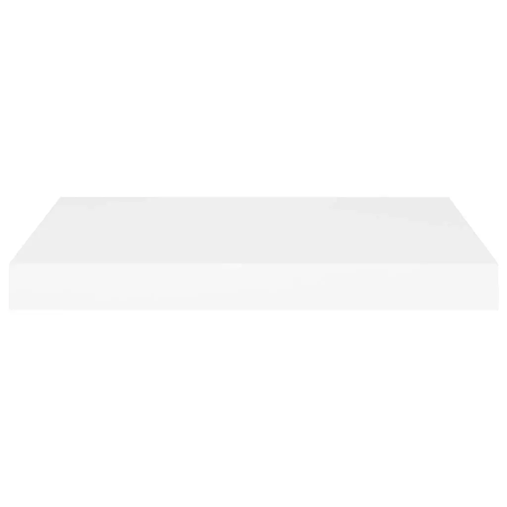 Floating Wall Shelf White 50x23x3.8 cm MDF 323808