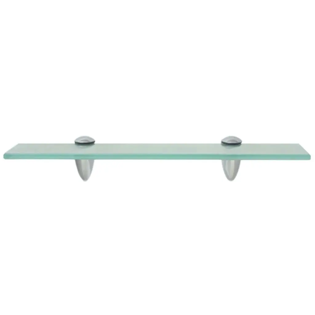 Floating Shelves 2 pcs Glass 40x10 cm 8 mm 3051495