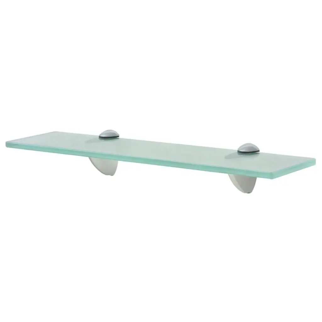 Floating Shelves 2 pcs Glass 40x10 cm 8 mm 3051495