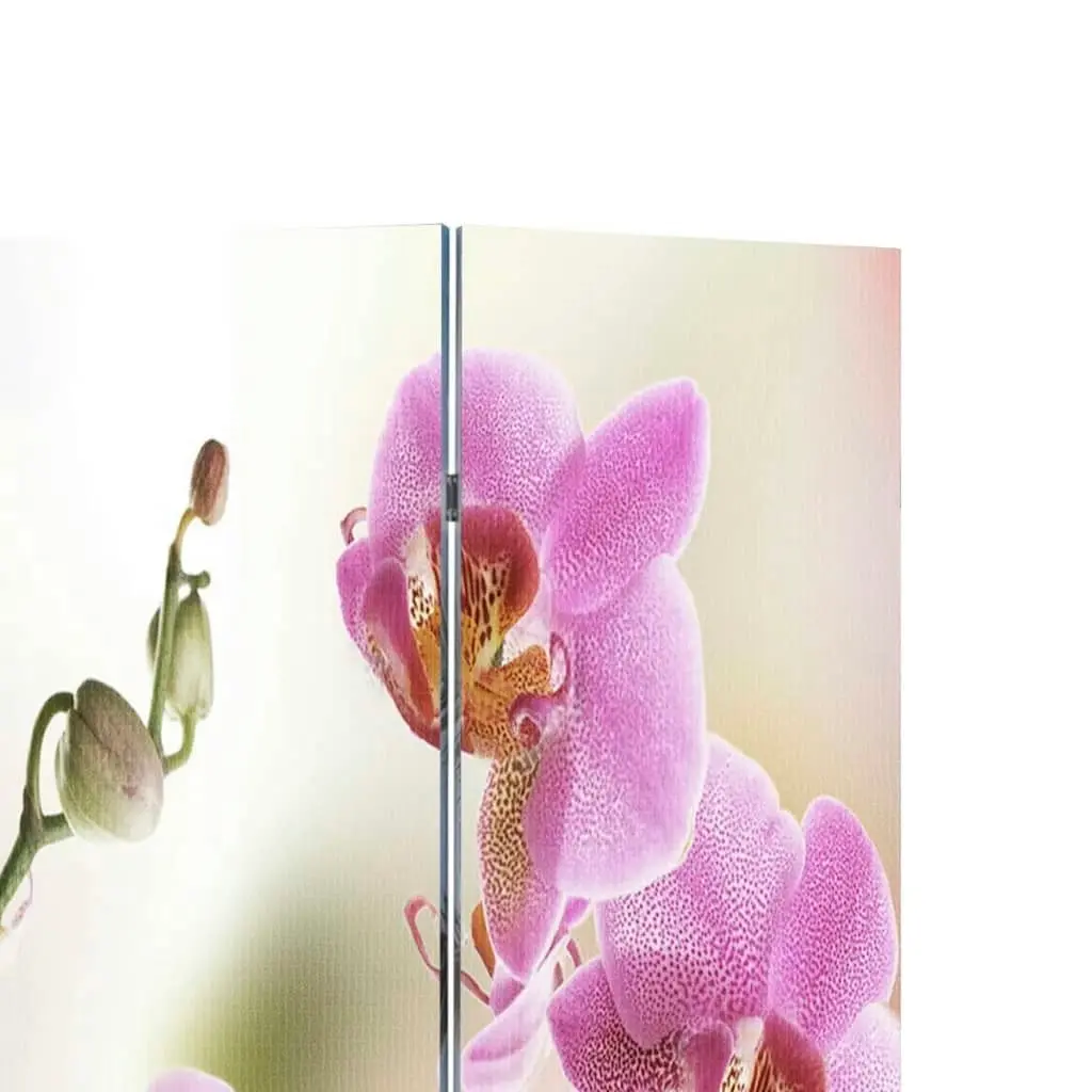 Folding Room Divider Print 120 x 170 Flower 240475