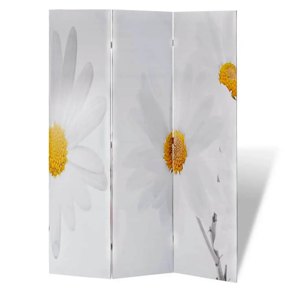 Folding Room Divider Print 120 x 170 Flower 240475