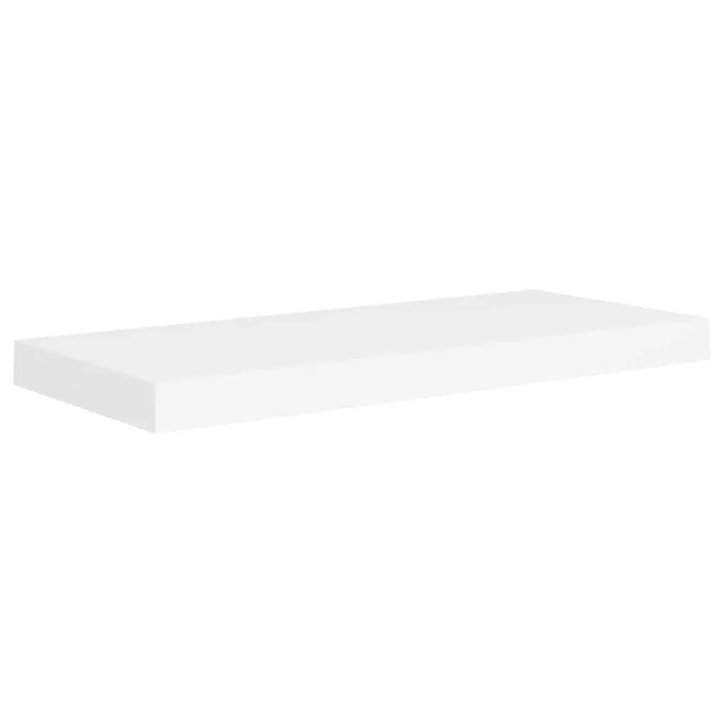 Floating Wall Shelves 2 pcs White 60x23.5x3.8 cm MDF 323812