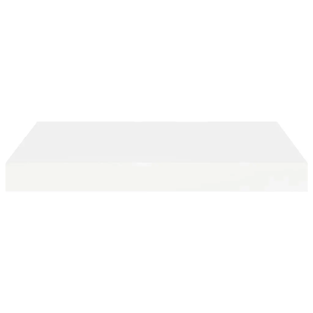 Floating Wall Shelves 2 pcs White 40x23x3.8 cm MDF 323806